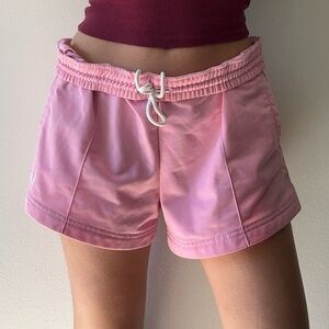 Pink boxer shorts